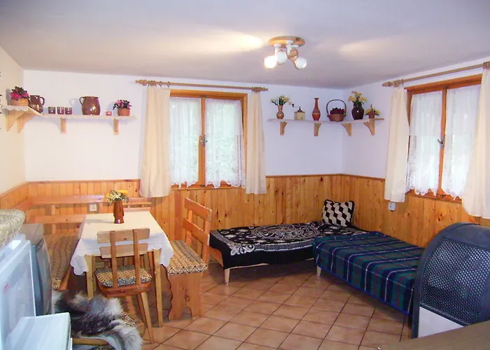 Деревянный коттедж Chata Kytlice *
